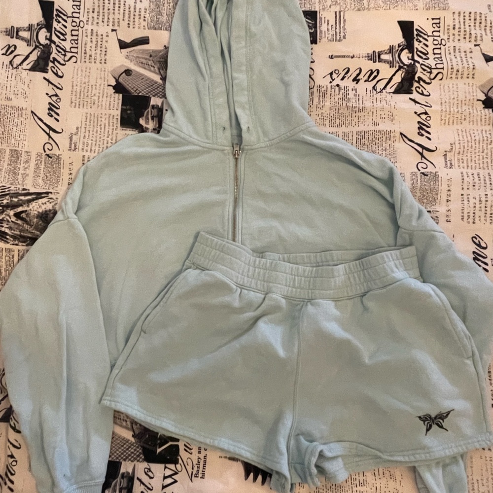Sweat-short Lounge Set